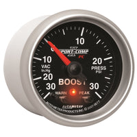 Autometer Sport-Comp II 52mm 30 IN HG / 30 PSI Electronic Boost/Vacuum Gauge - Burkken Auto Parts