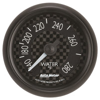 Autometer GT Series 52mm Mechanical 140-280 Deg F Water Temperature Gauge - Burkken Auto Parts