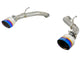 aFe Takeda 2.5in 304 SS Axle-Back Exhaust w/ Blue Flame Tips 16-18 Infiniti Q50 V6-3.0L (tt) - Burkken Auto Parts