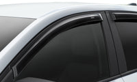 AVS 22-23 Jeep Grand Cherokee Ventvisor Outside Mount Window Deflectors 4pc - Smoke - Burkken Auto Parts