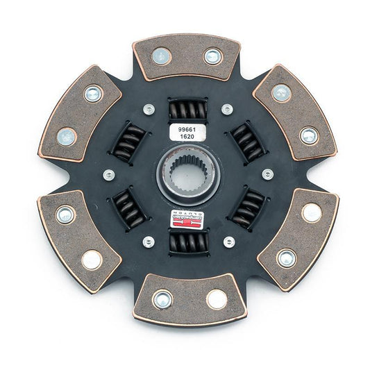 Competition Clutch Stage 4 Sprung 6 Puck 1in x 24 Tooth Hub Clutch Disc (Special Order) - Burkken Auto Parts