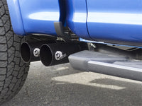 aFe Rebel Exhausts 3in SS Cat-Back 15-16 Ford F-150 EcoBoost V6 2.7/3.5L V8 5.0L w/ Black Tips - Burkken Auto Parts