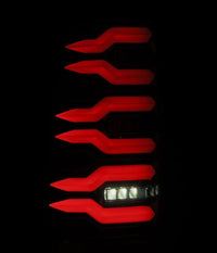 AlphaRex 99-06 Chevrolet Silverado/99-06 GMC Sierra LUXX-Series LED Tail Lights - Black - Burkken Auto Parts