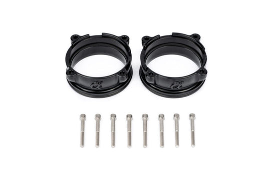 AMS Performance Audi/Lamborghini V10 Throttle Body to QuickClamp Adapter Flange Set - Burkken Auto Parts