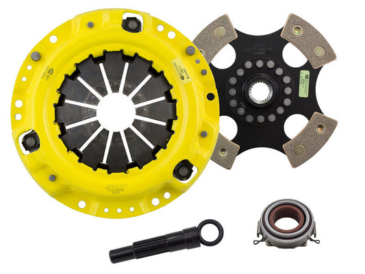 ACT 1986 Toyota Corolla HD/Race Rigid 4 Pad Clutch Kit - Burkken Auto Parts