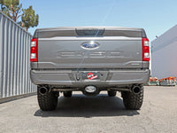 aFe Vulcan 3in 304 SS Cat-Back Exhaust 2021 Ford F-150 V6 2.7L/3.5L (tt)/V8 5.0L w/ Black Tips - Burkken Auto Parts