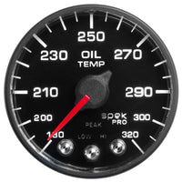 Autometer Spek-Pro - Nascar 2-1/16in Oil Temp 180- 320F Bfb Ecu - Burkken Auto Parts