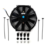 BLOX Racing 12inch Electric Slim Fan - Black - Burkken Auto Parts