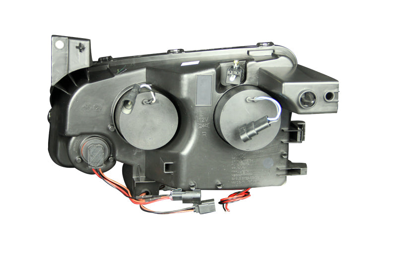 ANZO 2006-2010 Dodge Charger Projector Headlights w/ Halo Chrome (CCFL) - Burkken Auto Parts