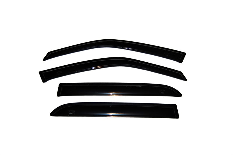 AVS 00-06 Cadillac Deville Ventvisor Outside Mount Window Deflectors 4pc - Smoke - Burkken Auto Parts