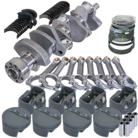 Eagle Chevy LT1 350 1Pc 3.480in Crank 6.000in I-Beam Rods -5cc 4.060in Pistons Rotating Assembly - Burkken Auto Parts