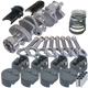 Eagle Chevy LT1 350 1Pc 3.480in Crank 6.000in I-Beam Rods -5cc 4.060in Pistons Rotating Assembly - Burkken Auto Parts