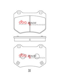 DBA 18-21 Subaru WRX STI Rear RP Performance Brake Pads