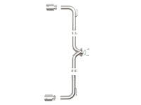 aFe Takeda 2-1/2in 304 SS Axle-Back Exhaust w/ Polished Tips 14-18 Mazda 3 L4 2.0L/2.5L - Burkken Auto Parts