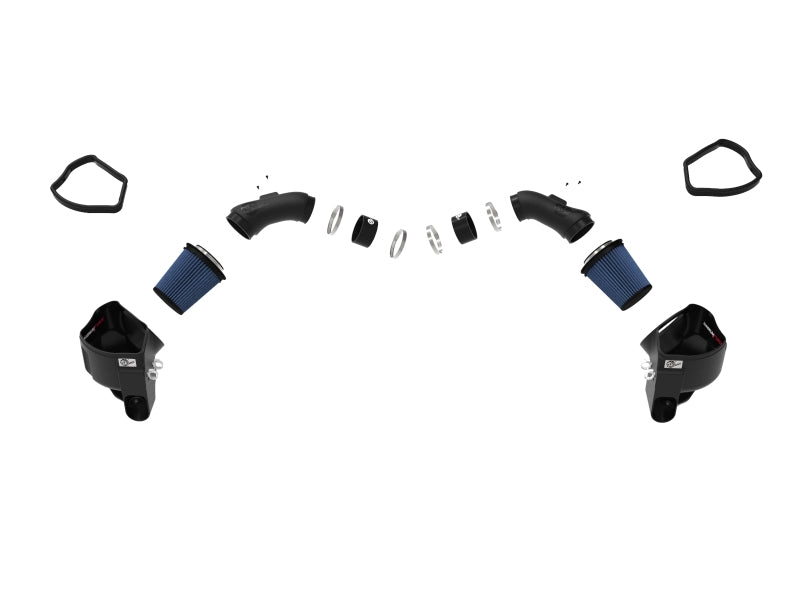 aFe POWER Magnum FORCE Stage-2 Pro 5R Cold Air Intake System 12-19 BMW M5 (F10) / M6 (F12/13) - Burkken Auto Parts