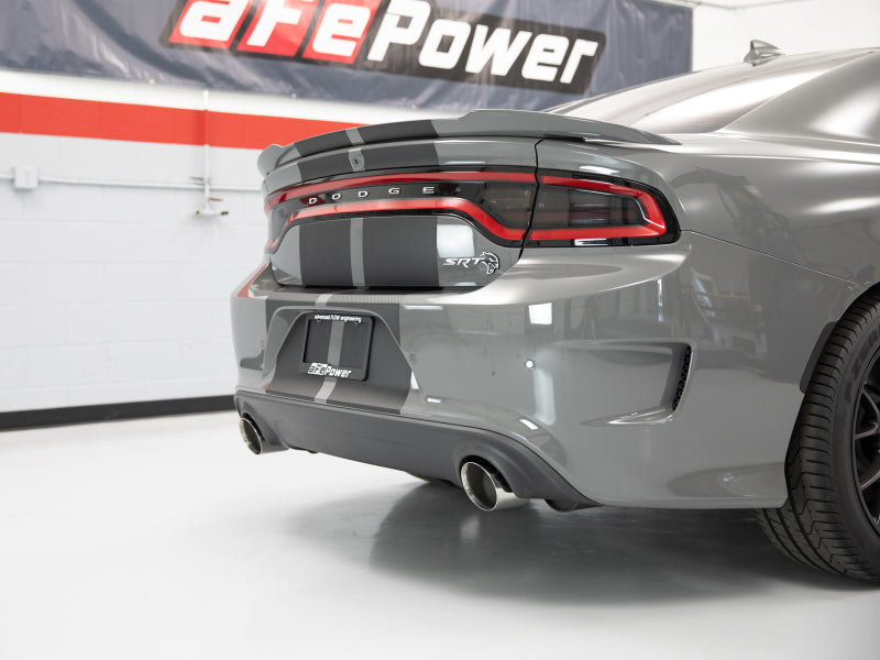 aFe MACH Force-XP 4-1/2in Polished OE Replacement Exhaust Tips - 15-19 Dodge Charger/Hellcat - Burkken Auto Parts