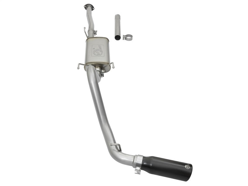 aFe MACHForce XP Cat Back SS Exhausts  Black Tips 05-12 Toyota Tacoma L4-2.7L - Burkken Auto Parts
