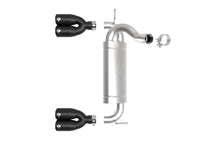 aFe Vulcan Series 2.5in 304 SS Axle-Back Exhaust Black 07-18 Jeep Wrangler (JK) V6-3.6/3.8L - Burkken Auto Parts