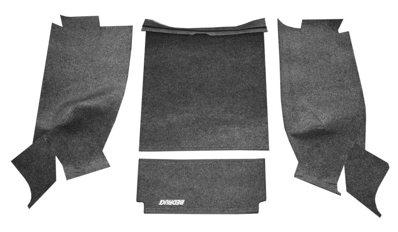 BedRug 87-95 Jeep YJ Rear Kit 4pc Cargo Kit (Incl Tailgate & Cargo Liner) - Burkken Auto Parts