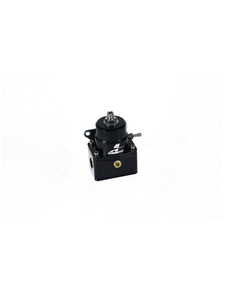 Aeromotive A1000-6 Injected Bypass Adjustable EFI Regulator (2) -6 Inlet/(1) -6 Return - Black - Burkken Auto Parts