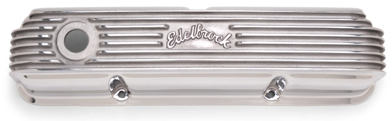 Edelbrock Valve Cover Classic Series Ford 1958-1976 FE V8 Polshed - Burkken Auto Parts