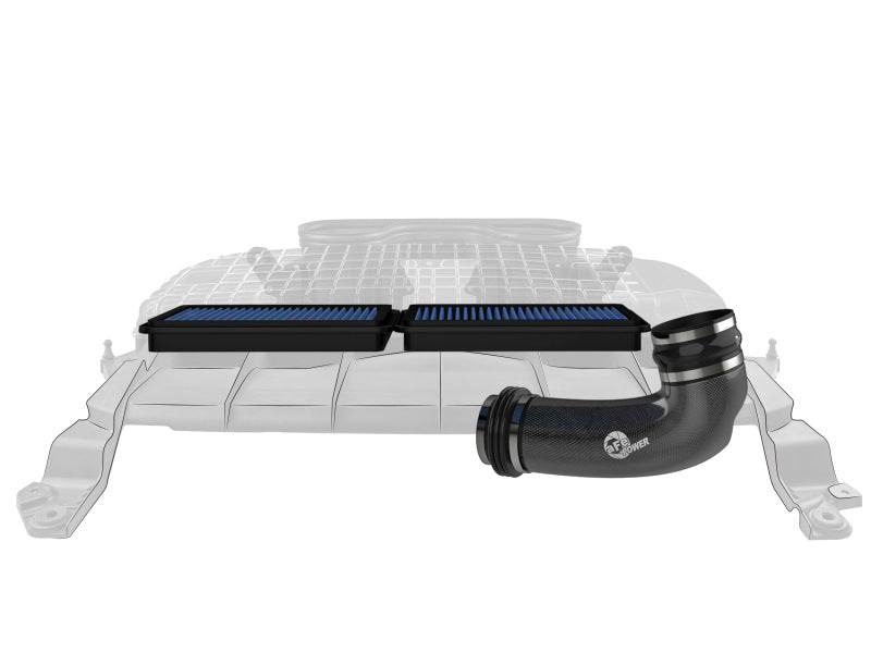 aFe Super Stock Carbon Fiber Pro 5R Induction System 2021 RAM 1500 TRX V8-6.2L SC - Burkken Auto Parts