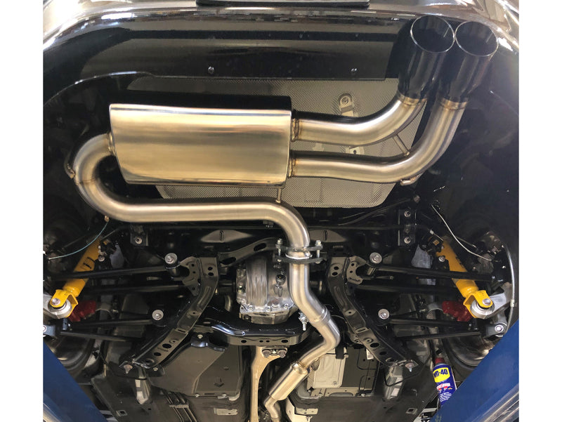 aFe Takeda 2-1/2in SS-304 Cat-Back Exhausts w/ Black Tip 16-19 Mazda MX-5 Miata ND 2.0T - Burkken Auto Parts