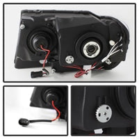 Spyder Jeep Grand Cherokee 99-04 Projector Headlights LED Halo LED Chrm - PRO-YD-JGC99-HL-C - Burkken Auto Parts