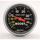Autometer Sport-Comp 52mm 45 PSI Mechanical Boost Gauge - Burkken Auto Parts