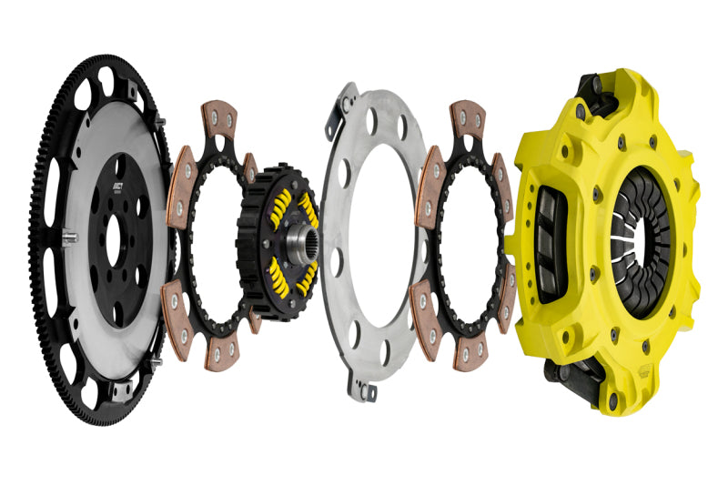 ACT Chevy Camaro/Corvette LS1/LS2/LS3/LS6/LS7 Mod-Twin 10.5 XX Sprung Disc Race Clutch Kit - Burkken Auto Parts