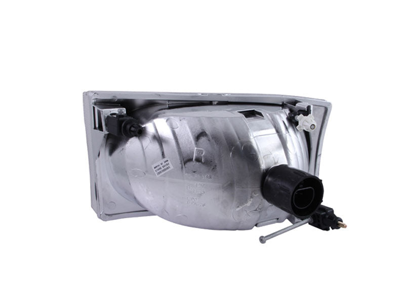 ANZO 2000-2004 Ford Excursion Crystal Headlights Chrome 2pc - Burkken Auto Parts