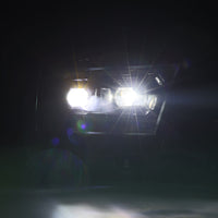 AlphaRex 19-22 Ram 1500 LUXX LED Projector Headlights Alpha Black - Burkken Auto Parts