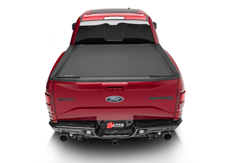 BAK 05-21 Nissan Frontier Revolver X4s 5ft Bed Cover (With Factory Bed Rail Caps Only) - Burkken Auto Parts