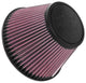 K&N Universal Clamp-On Air Filter 6in FLG / 7-1/2in B / 4-1/2in T / 5in H - Burkken Auto Parts