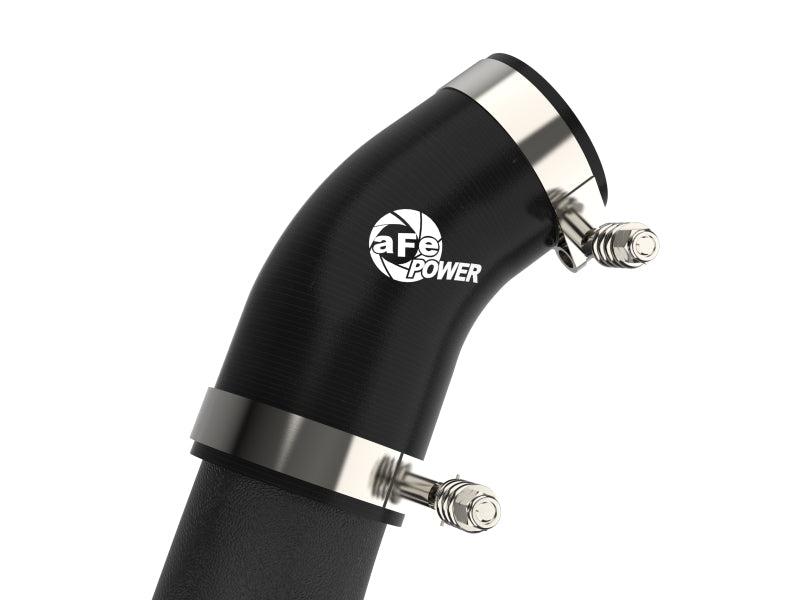 aFe Bladerunner 2.75in Aluminum Cold Charge Pipe Black VW GTI (MKVIII) 22-23 L4-2.0L (t) - Burkken Auto Parts