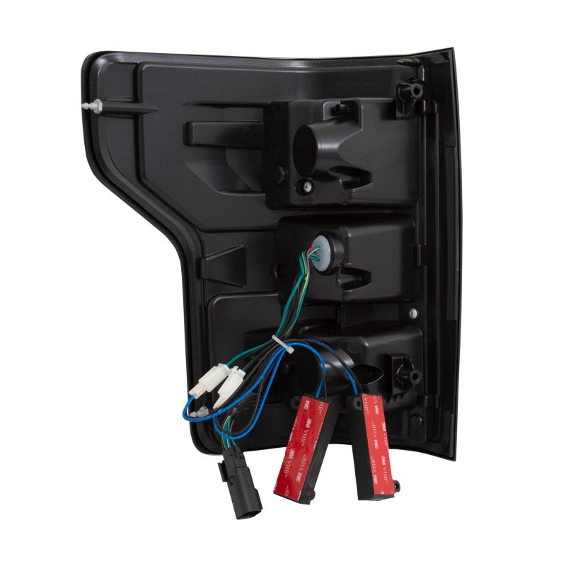 ANZO 18-19 Ford F-150 LED Taillights Black - Burkken Auto Parts