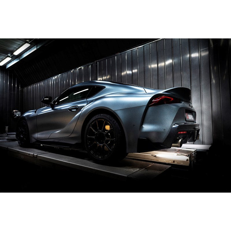 Akrapovic 2019 Toyota Supra (A90) Slip-On Line (Titanium) - Burkken Auto Parts