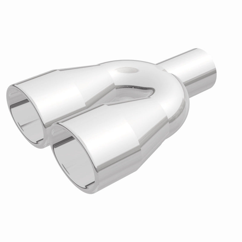MagnaFlow Tip 1-Pk Dual Oval DW RE 3x3.75x10 - Burkken Auto Parts