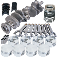 Eagle Chevy 454 4.000in Crank 6.385in H-Beam -3cc Flat Top 4.310in Pistons Rotating Assembly - Burkken Auto Parts