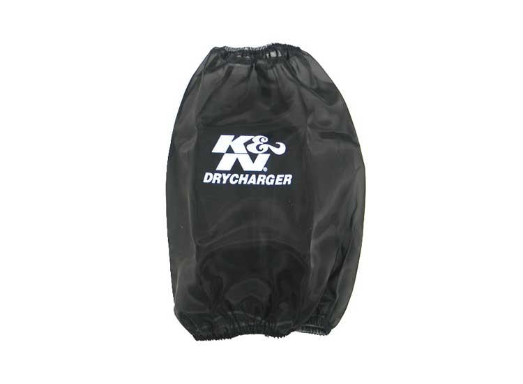 K&N Black Drycharger Round Tapered Custom Air Filter Wrap - Burkken Auto Parts