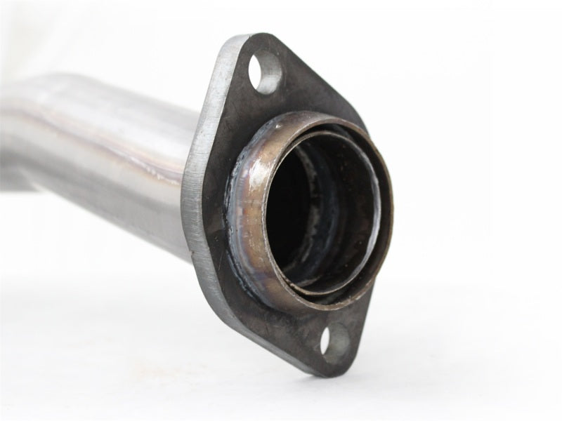 aFe Power Twisted Steel Y-Pipe Stainless Steel 2.5in 12-14 Jeep Wrangler V6 3.6L - Burkken Auto Parts