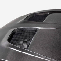 Anderson Composites 2024 Ford Mustang Type-GTD Double Sided Carbon Fiber Hood - Burkken Auto Parts