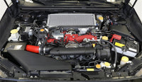 AEM 2018 Subaru WRX STI 2.5L H4 F/I Cold Air Intake System - Wrinkle Red - Burkken Auto Parts