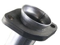 aFe Twisted Steel Delete Down-Pipe and Y-Pipe 2 to 2-1/2in Alum Steel Exhaust 12-16 Jeep Wrangler - Burkken Auto Parts