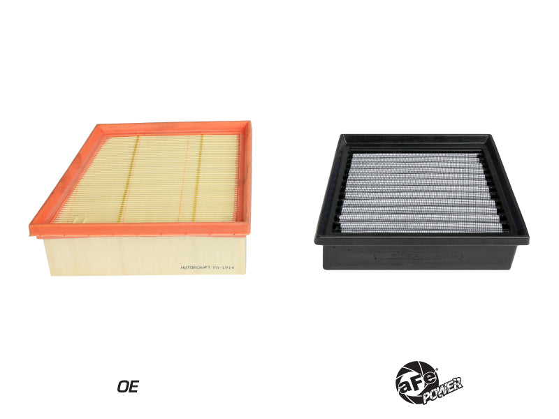 aFe MagnumFLOW Pro DRY S OE Replacement Filter 14-19 Ford Fiesta 1.6L Turbo - Burkken Auto Parts