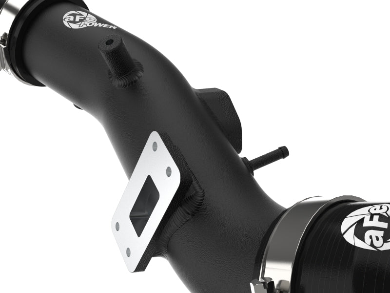 aFe BladeRunner 2-1/2 IN Aluminum Cold Charge Pipe Black 17-20 Hyundai Elantra GT L4-1.6L (t) - Burkken Auto Parts