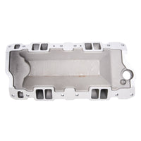 Edelbrock Manifold SBC Performer Air Gap Black - Burkken Auto Parts