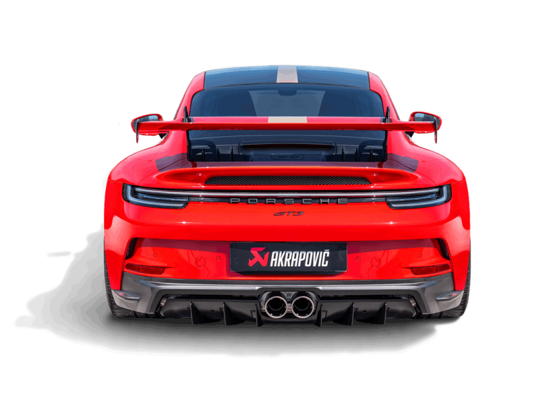 Akrapovic 21-22 Porsche 911 GT3 (992) Rear Carbon Fiber Diffuser - Matte - Burkken Auto Parts