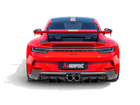 Akrapovic 21-22 Porsche 911 GT3 (992) Rear Carbon Fiber Diffuser - Matte - Burkken Auto Parts