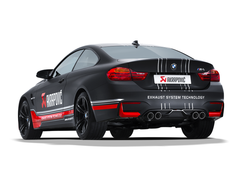 Akrapovic 14-17 BMW M3/M4 (F80/F82) Slip-On Line (Titanium) (Req. Tips) - Burkken Auto Parts